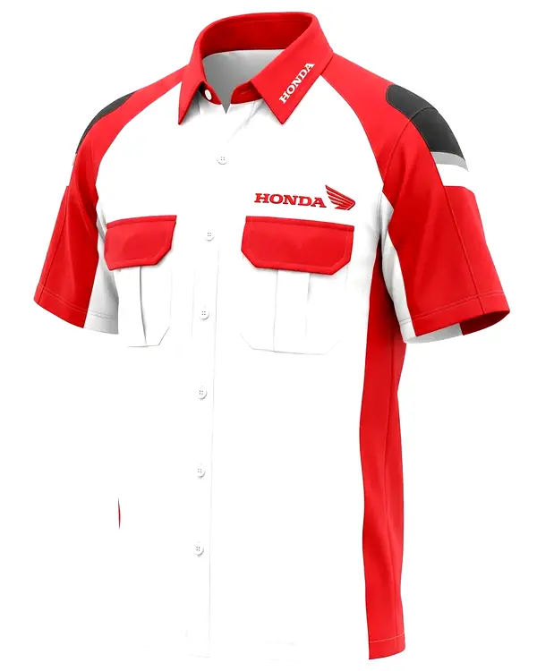 Kemeja seragam korporat Honda